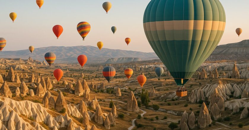 Turkije luchtballonnen Cappadocië: het betoverende hart van Anatolië vanuit de lucht