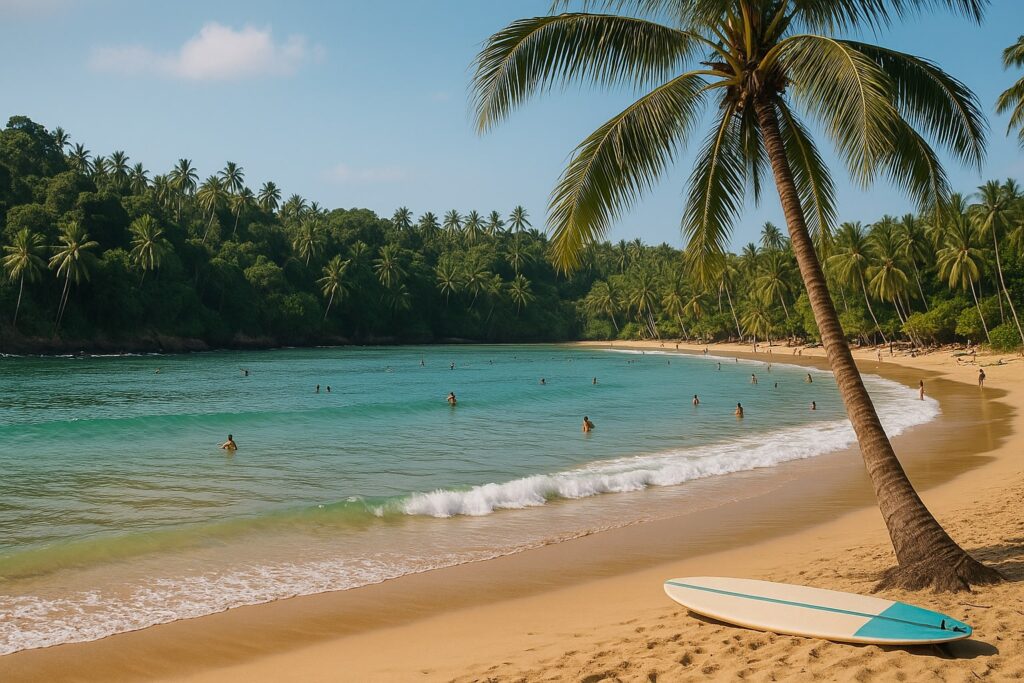 hiriketiya beach, hiriketiya