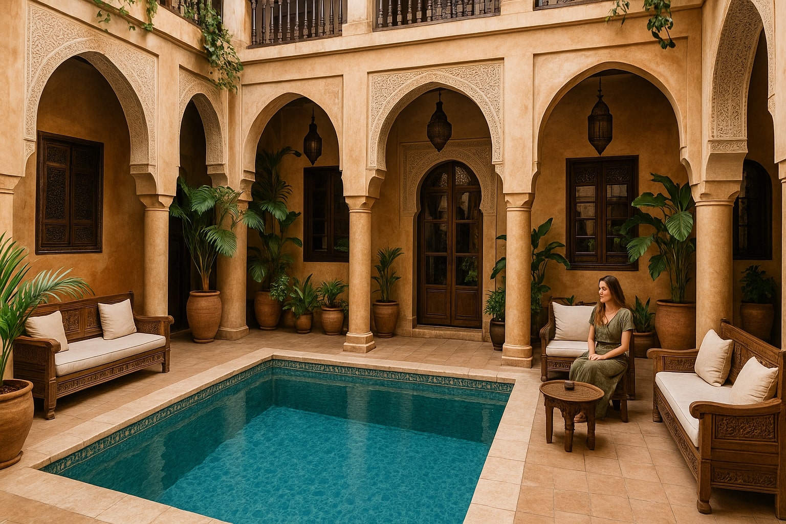 riad marokko, riad