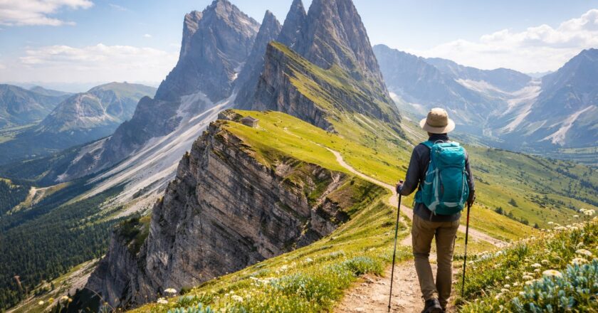 De Seceda hike beleven als panoramische tocht door de Dolomieten