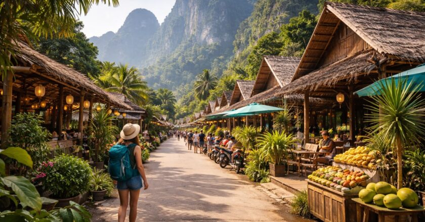 Khao Sok village ervaren als toegangspoort tot jungle, rust en natuur