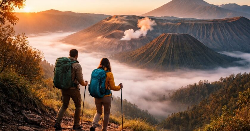 Bromo vulkaan beklimmen als unieke ervaring tussen mist, zand en vuur