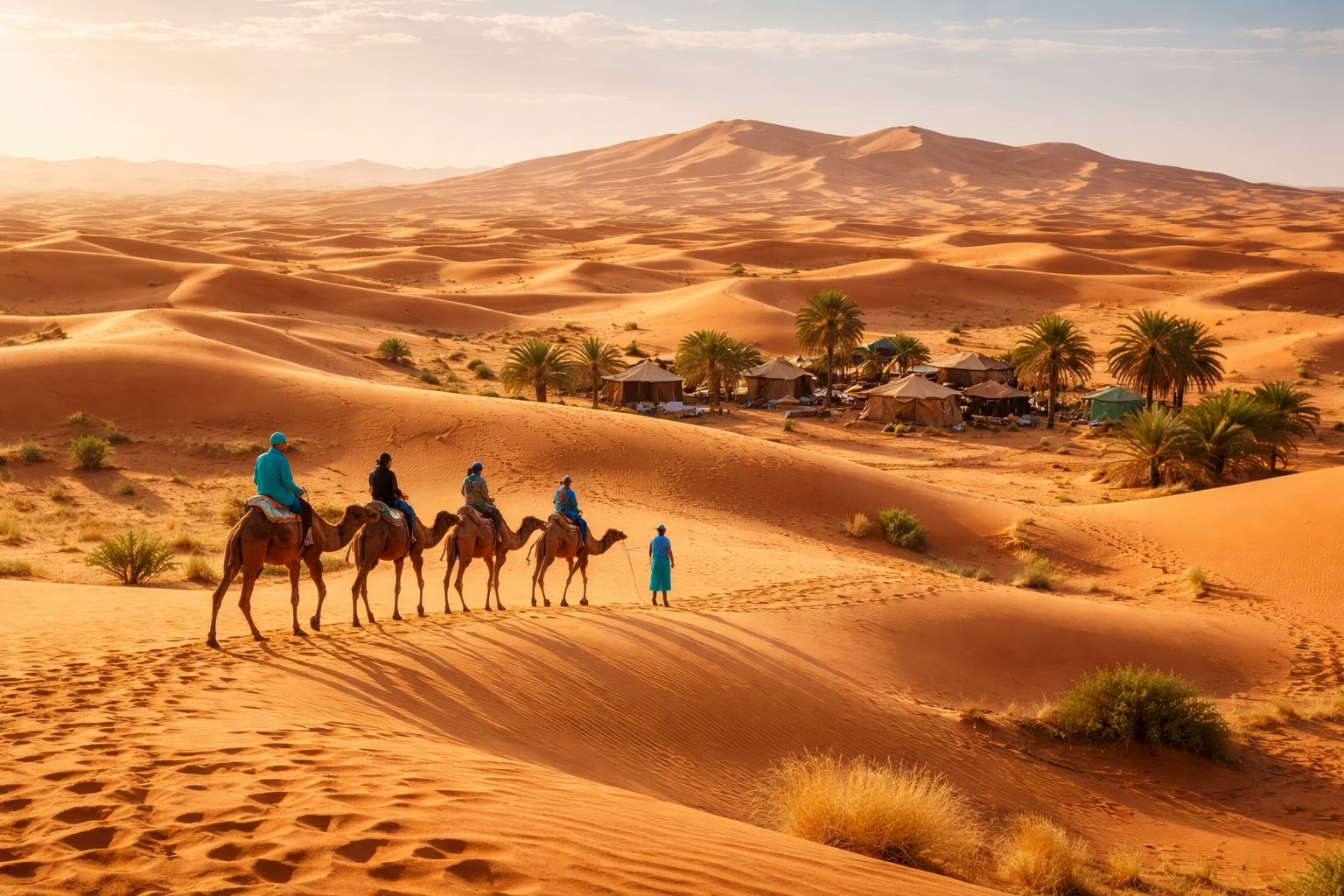 merzouga woestijn, merzouga