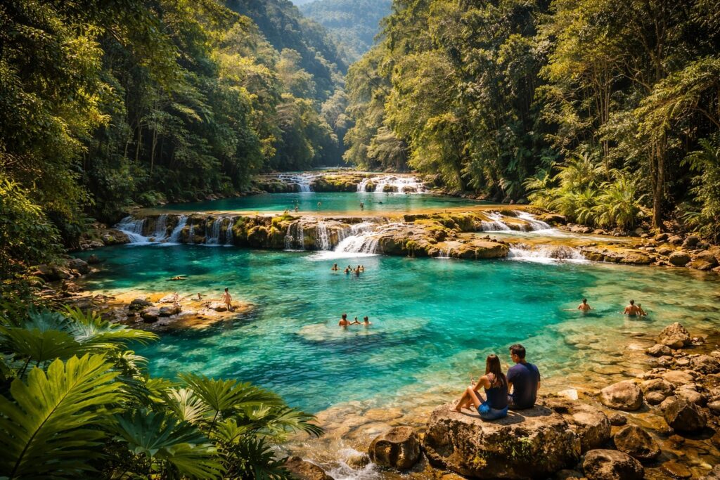 semuc champey guatemala, semuc champey
