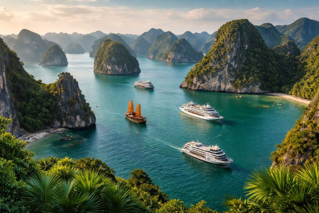 Ha Long Bay verkennen: complete gids voor natuur, routes en praktische reistips