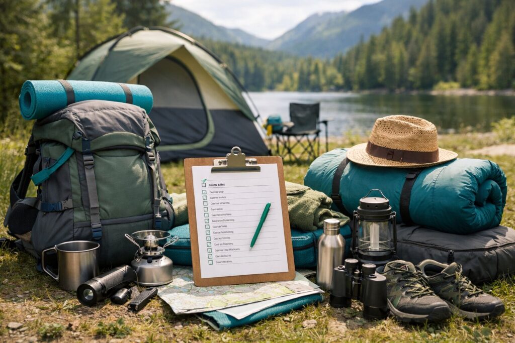 De ultieme paklijst voor kamperen met een tent: alles wat je nodig hebt voor een zorgeloze trip