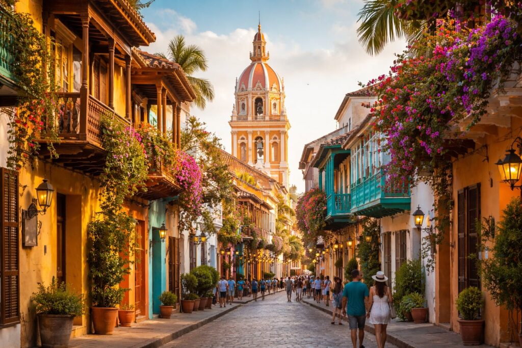 Cartagena in Colombia: kleurrijke koloniale stad aan de Caribische kust