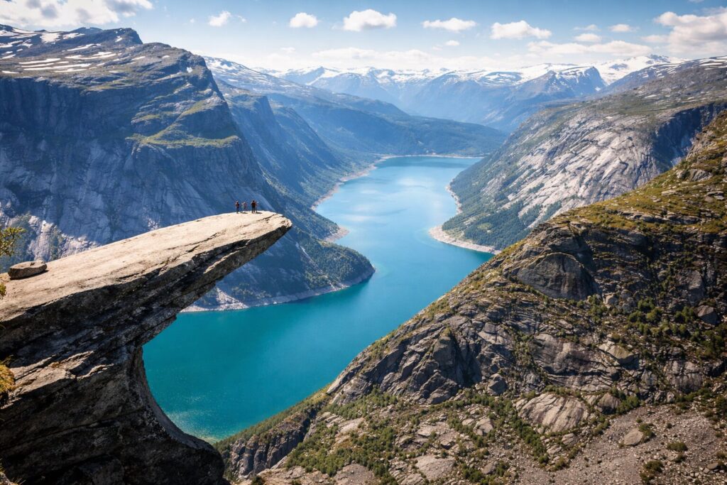 Wandelen naar Trolltunga: spectaculaire hike boven de Noorse fjorden